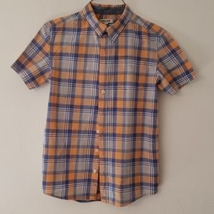 Cherokee plaid button down shirt